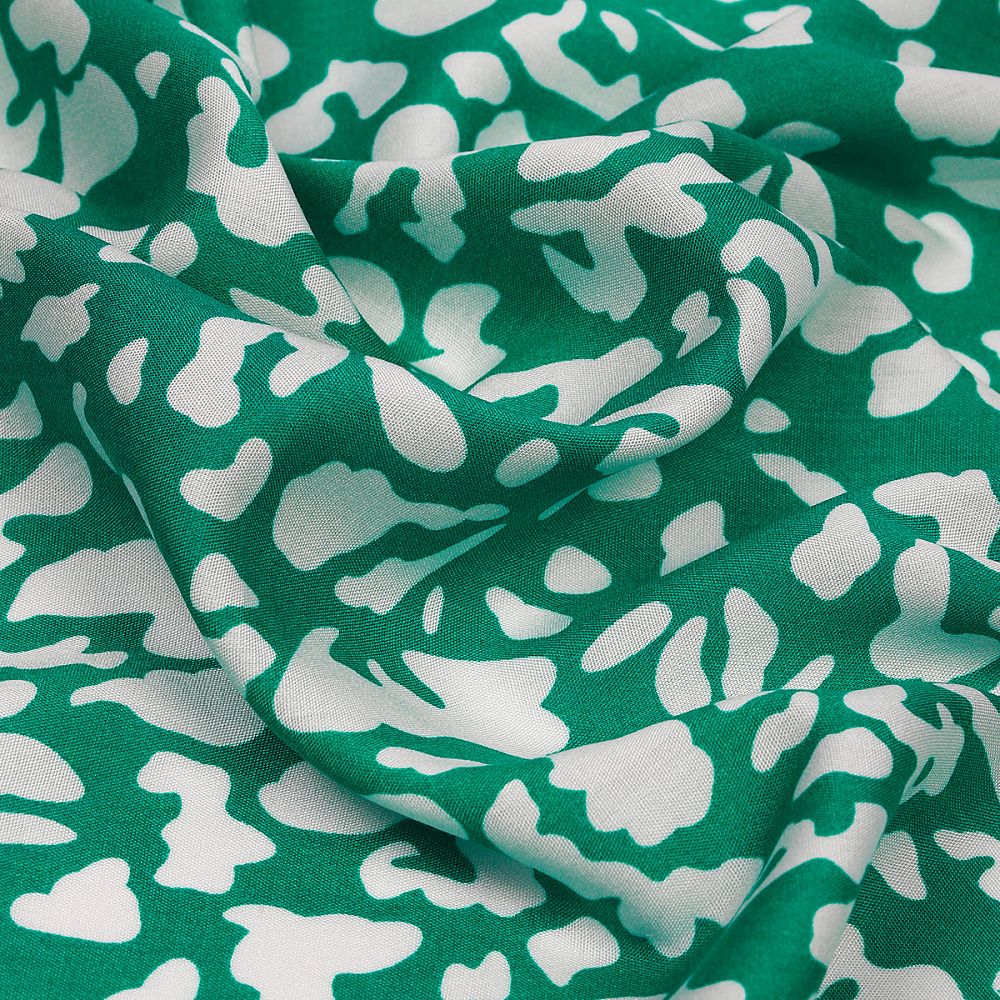 Штапель 90 г/м², 145 см / 2 метра, TBY.Vi.pr.E1323.5.2, цв.05 зеленый