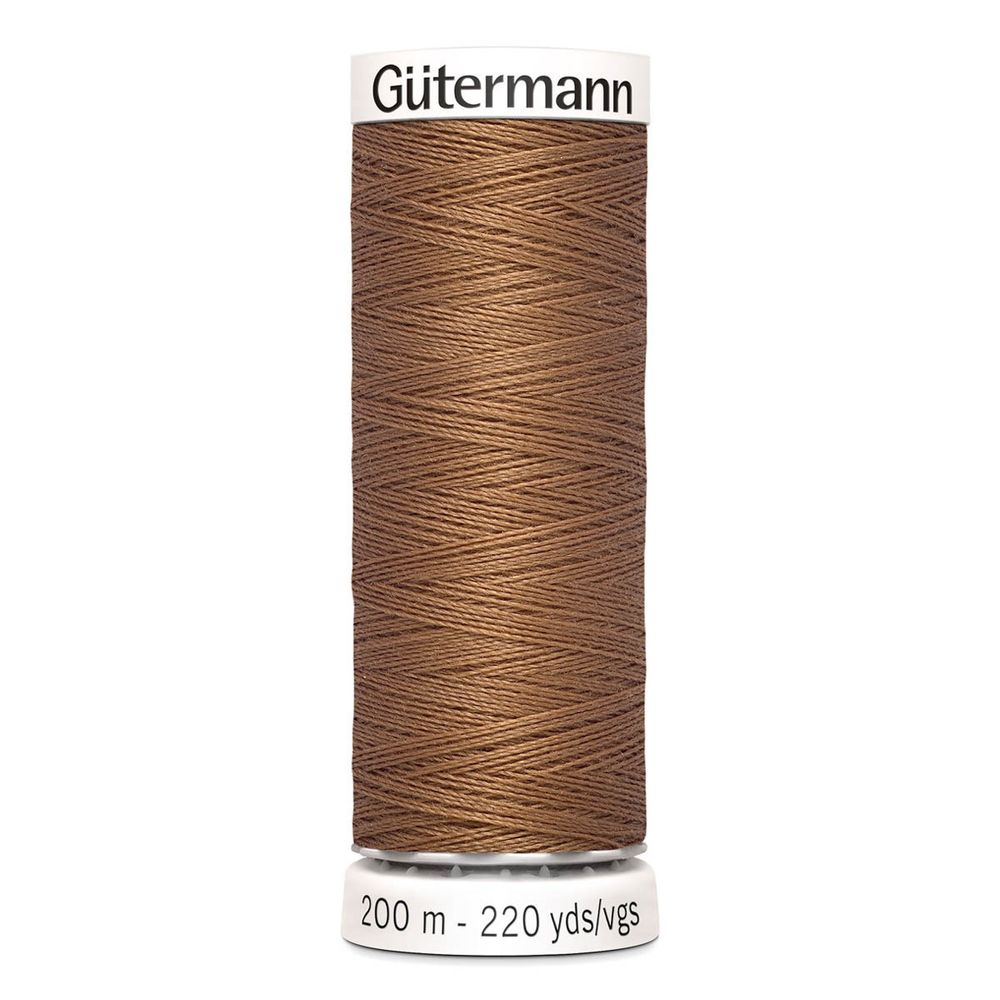 Нитки универсальные Gutermann Sew-all 100 (200 метров), 5 кат. | 842 средне серо-коричневый