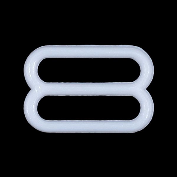 Рамки-регуляторы для бюстгальтера пластик 12.0 мм, белый, 100 шт, 503540