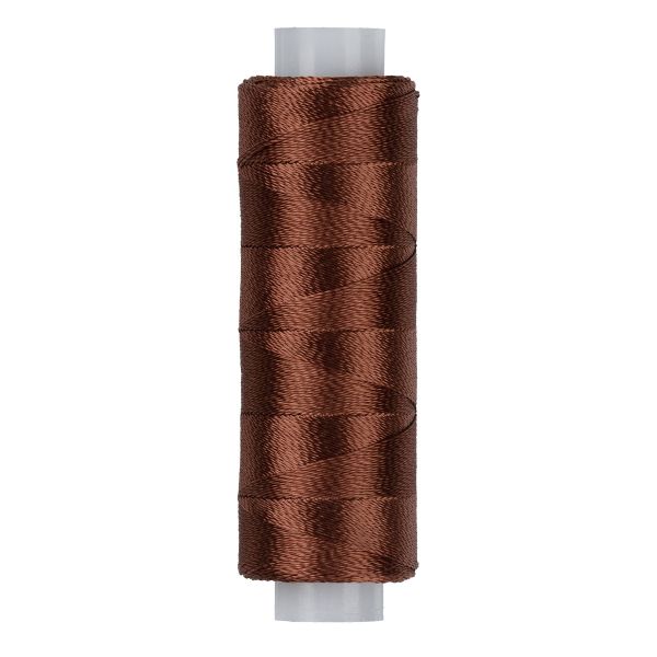 Нитки вышивальные Gamma V150/2, 10х200 ярдов, 183 м, 3219 шоколадный