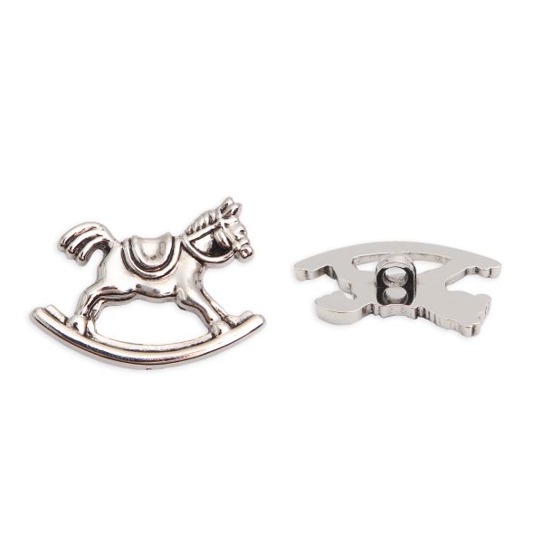 Пуговицы детские Лошадка (48704) 28мм (AS), 72 шт