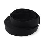 Стропа (ременная лента) 25 мм / 25 метров, толщ. 0.5 мм, [7.2 г/пог.м], 100% нейлон, черный