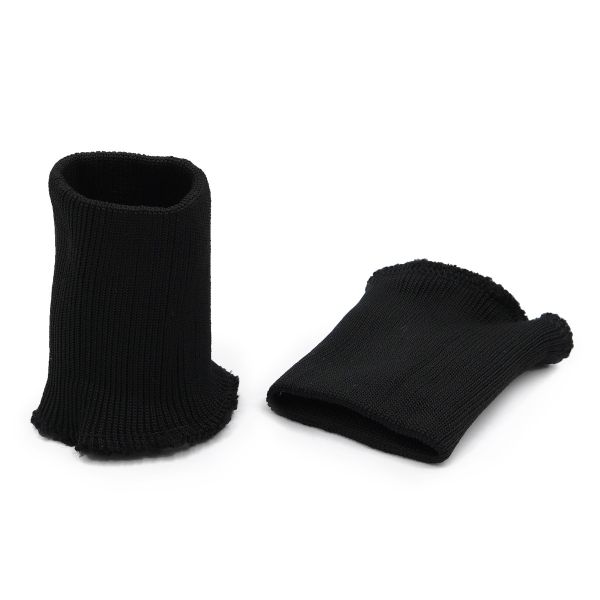 Манжеты трикотажные 8.0х9.5 см, 5 пар, п/э + ластик, 004 черный