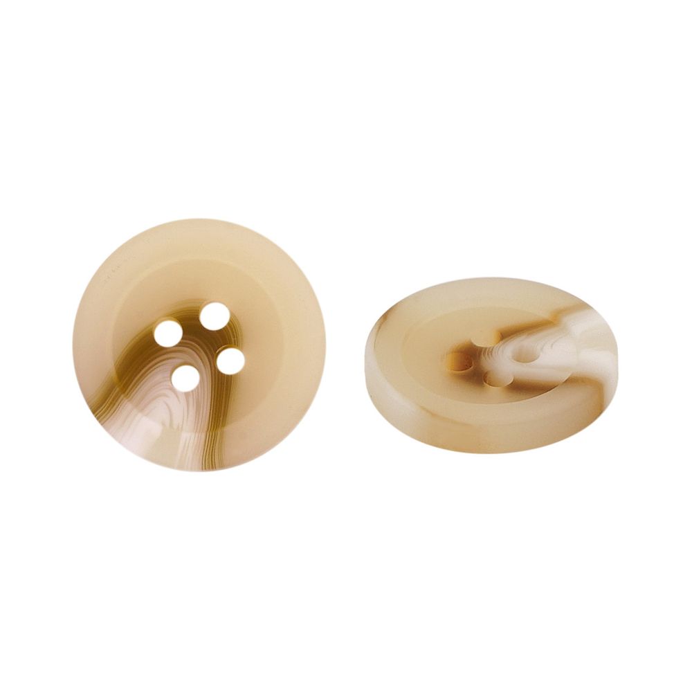 Пуговицы 4 прокола 28L=18 мм, col. C бежевый, 72 шт, CN2832