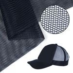 Сетка для бейсболок жесткая 70 г/м², 150 см / 5 метров, TBY.102-2.5, цв.синий