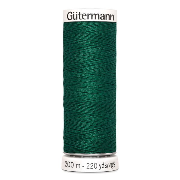 Нитки универсальные Gutermann Sew-all, 200м, 403 т.изумрудно-зеленый, 5 катушек