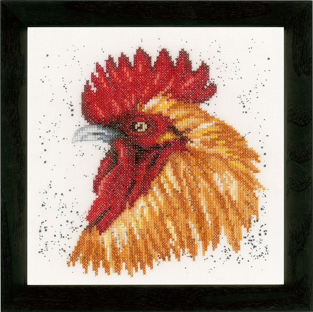 Lanarte, Brown rooster, 19х19 см