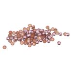Стразы термоклеевые, 3 мм, ss12, 150 шт/упак (120 розовый)