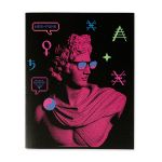 Тетрадь Digital A5 96 л. на спирали 60 г/м², 6 шт, клетка, SVT 960521 05 Аполлон в очках, Светоч