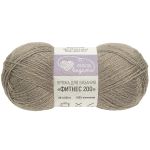 Пряжа Люблю вязать Фитнес 200 / уп.6 мот. по 50 г, 200 м, 945 темно-серый