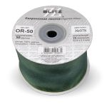 Лента капроновая (органза) 50.0 мм / 22.8±1 метра, 078 болотный, Blitz OR-50