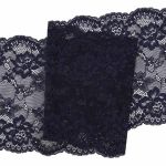 Кружево бельевое эластичное 180 мм / 13.72 м, цв. C147 т.синий