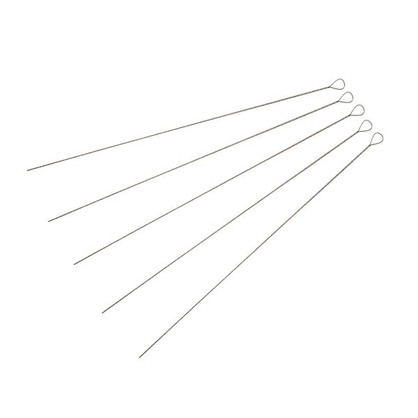 Иглы ручные для бисера гибкие №10, 5 шт, Pony