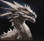 Алмазная (кристальная) мозаика Фрея, постер Хранитель сокровищ, 30х30 см