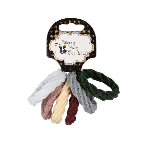 Набор резинок для волос V/R6110, 30 шт, №02 ассорти, Cherry Mary V/R6110