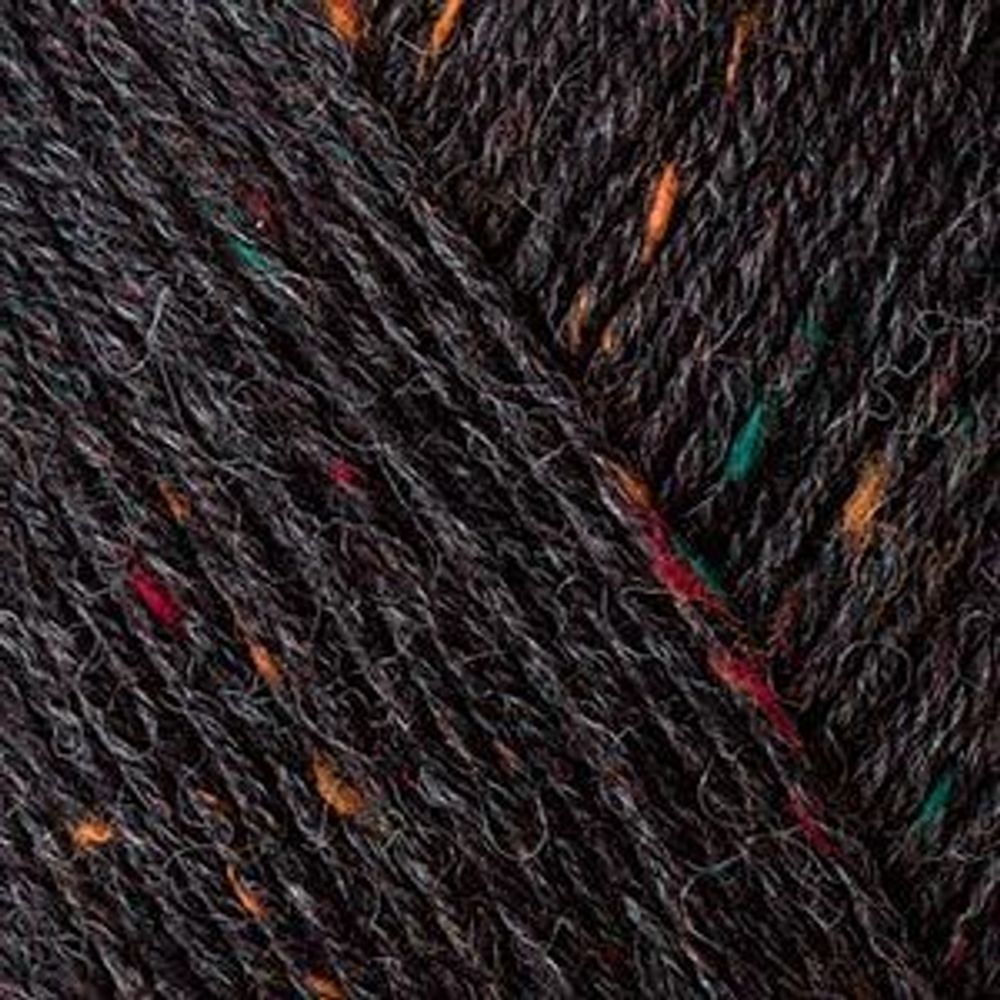 Пряжа Schachenmayr (Шахенмайер) Regia Tweed 4-fadig 50g, 4 нитки, 50г, 200м, 9801271, 00098, anthrazit tweed, темно-серый