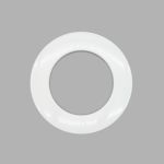 Люверсы шторные ⌀35 мм, с многоуровневым замком цвет № 53 белый, 10 шт