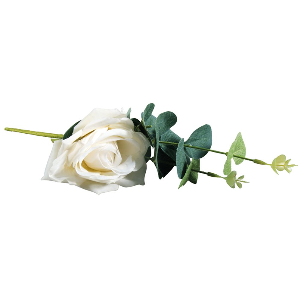 Цветы искусственные Роза с эвкалиптом, Rayher