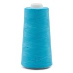 Нитки текстурированные некрученые 150D/1, 5000ярд, цв.259 ярко-бирюзовый