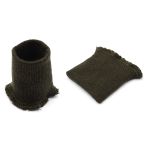Манжеты трикотажные 6.0х7.0 см, 1 пара, тонкие малые 14 кл, 1х1, 954 оливковый