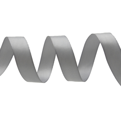 Лента декоративная ёлочка 25.0 мм / 20±1 метров, 43 св.серый