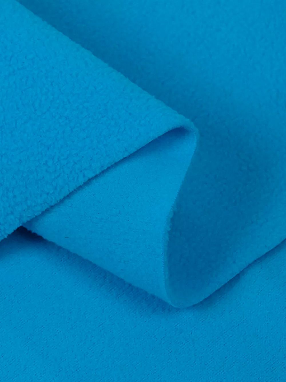Флис 2-сторонний 190 г/м², 150 см / 10 метров, N-TBY-0059-274, цв.F274 ярк.голубой