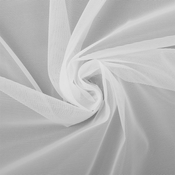 Сетка корсетная 45 г/м², шир.150 см / 5 метров, Т1112, белый /Т1112.01/