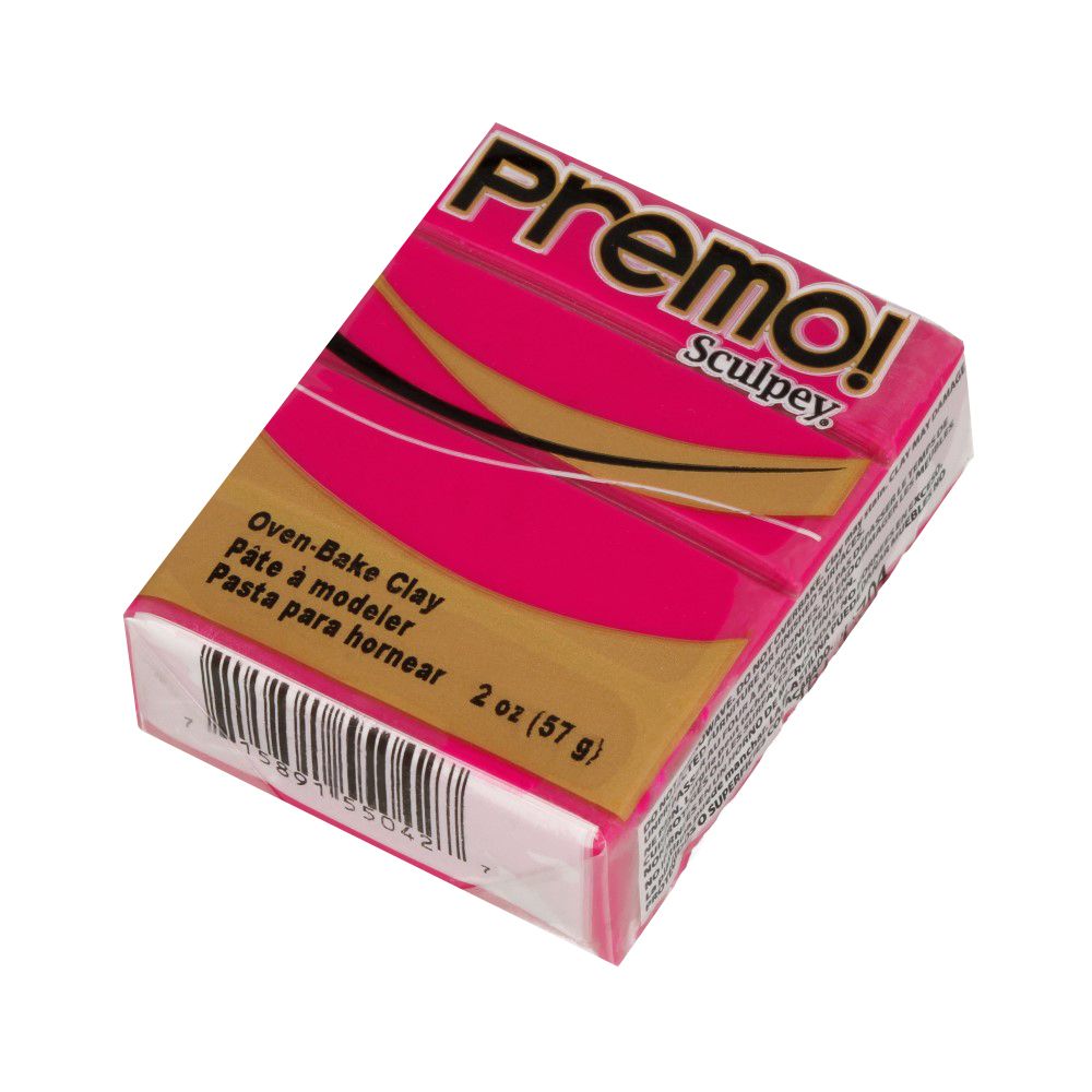 Полимерная глина 57 г, 5504 фуксия, Sculpey PE02 Полимерная глина 57 г, 5504 фуксия, Sculpey PE02