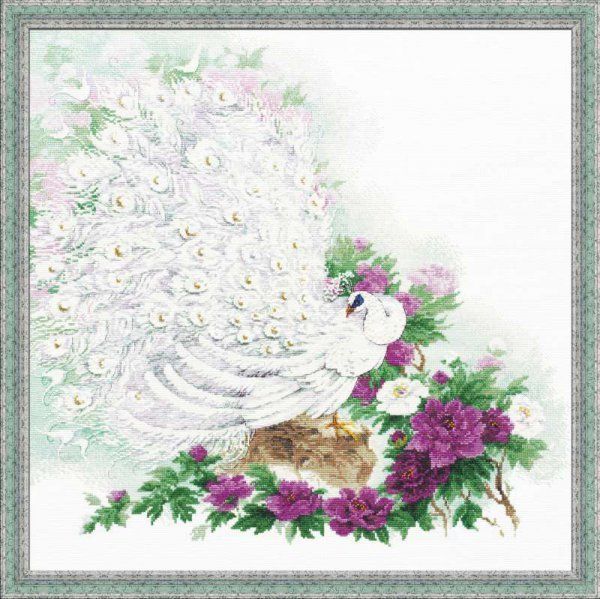 Набор для вышивания нитками Риолис, Сад Махараджи 50х50 см