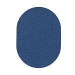 Термозаплатка, джинс, 100x140мм (синий (blue2)), AZ07, 2 шт