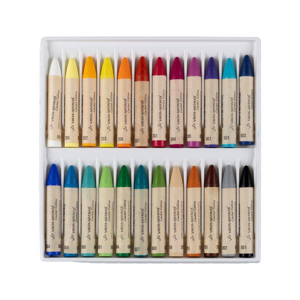 Пастель художественная масляная 24 цв, Vista-Artista Limited edition