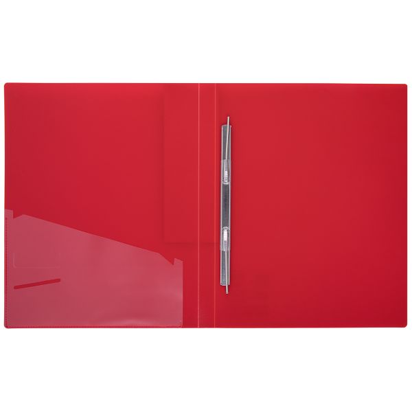 Папка пруж.скоросш. A4 700 мкм 20 мм, волокно, 6 шт, красный new EC210530047, Expert Complete