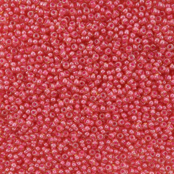 Бисер Preciosa прозрачный с цв. центром, 10/0 (11028), круг. отв., 500 г