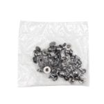 Винт кобурный металл ⌀7,5 мм чер.никель, 20 шт