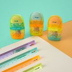 Набор CAPSULE ластик с точилкой для карандашей New Look, BYM10400LK2, Milan, BYM10400LK2