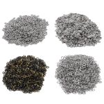 Кнопка рубашечная (джерси) открытая ⌀9.5 мм, ≈1440 шт, МЕТАЛЛ, эмаль, 322 черный глянцевый, NEW STAR