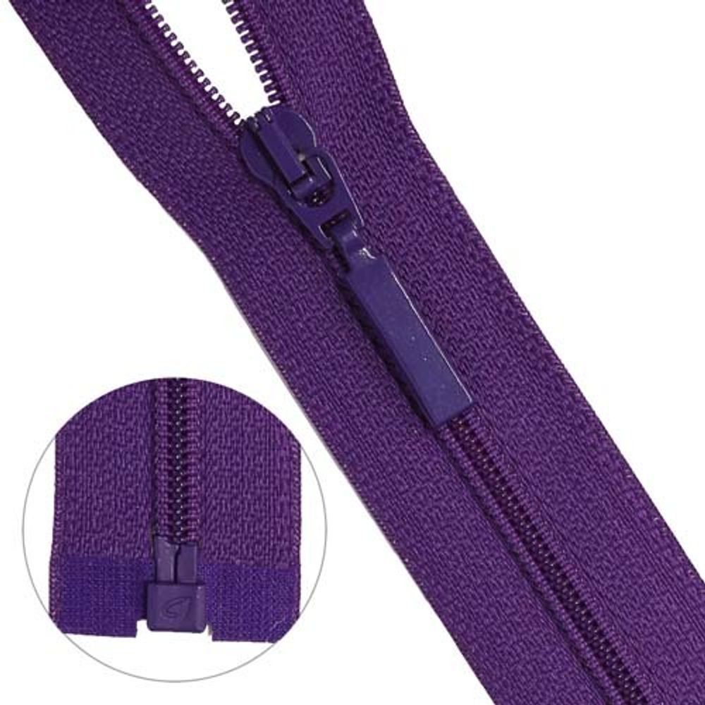 Молния спираль (витая) Arta Т5 (5 мм) 1 зам., разъем., 60 см, цв. 865 яр.фиолетовый, уп.5 шт