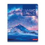 Тетрадь ученическая общая, A5+ 96 л. на скобе 65 г/м², белизна 100%, 5 шт, линия в термоусадочной пленке, 000353 Вселенная, Светоч 96ТСК5_1_3_2