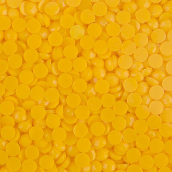 Стразы неклеевые Zlatka OZM SS08 цветные 2.5 мм, акрил 100 г (10х10 г), №0042 яр.желтый, Zlatka OZM