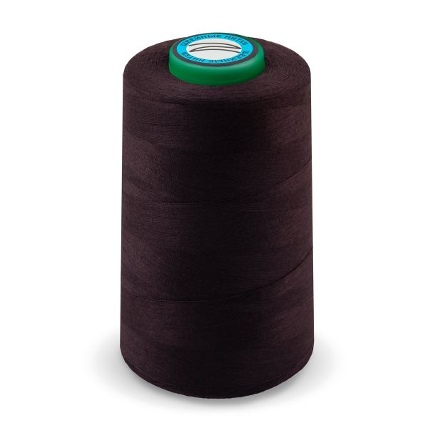 Нитки универсальные Nitka 40/2, 4570 м (5000 ярд) / 1 кат., 175 черно-бордовый