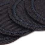 Термозаплатка круглая 40х40м (Black (черный)), LA431, 4 шт