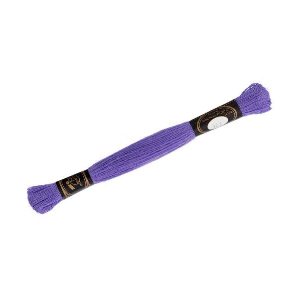 Мулине Радуга, цв.407 св. фиолетовый, Россия, 8 мотков по 15 метров