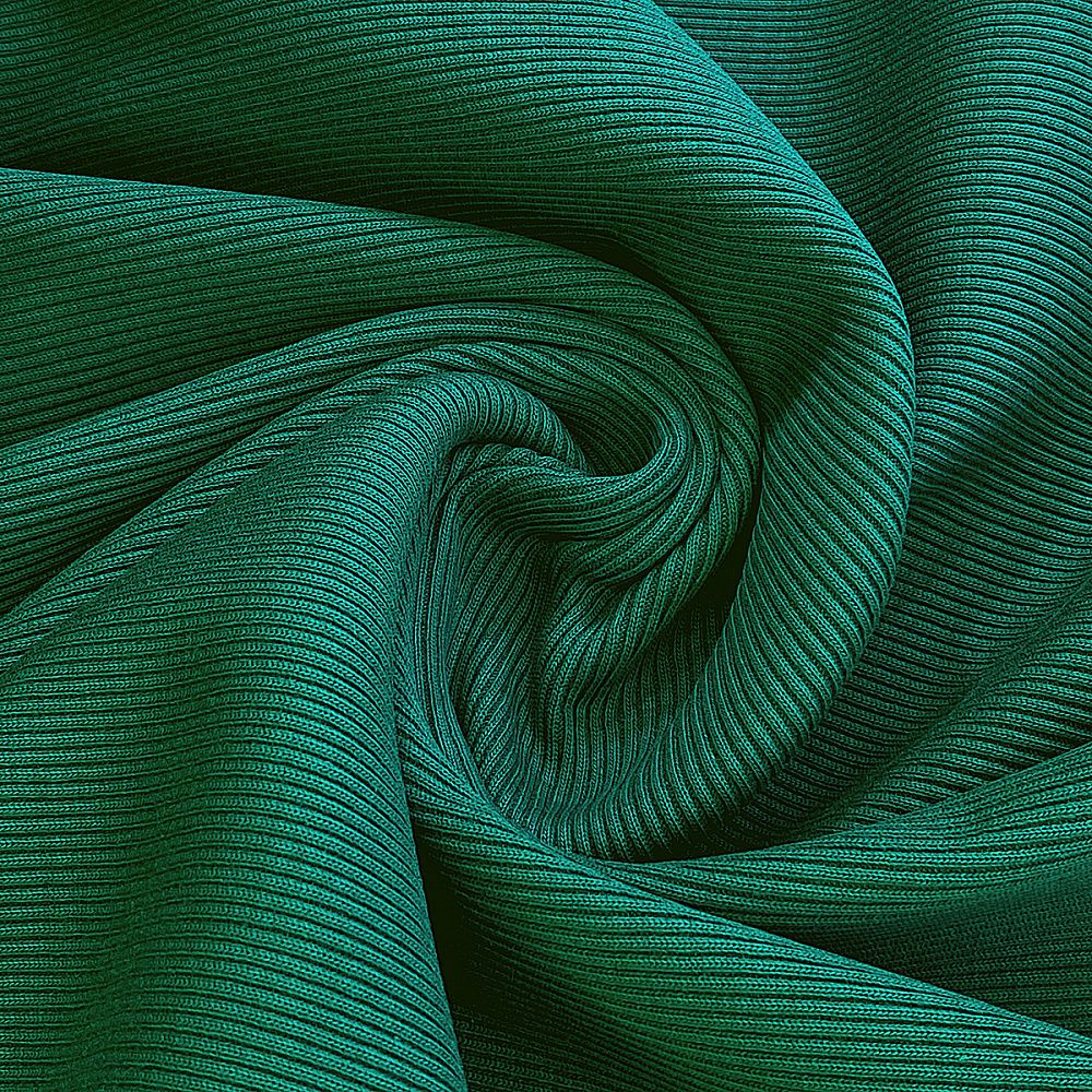 Кашкорсе с лайкрой пенье 400 г/м², 60+60 см / 3 метра, КАШ.400.18-5322.3, изумруд