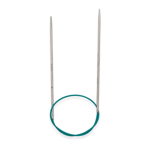 Спицы круговые KnitPro Mindful 2мм/40см, нержавеющая сталь, серебро, 36051