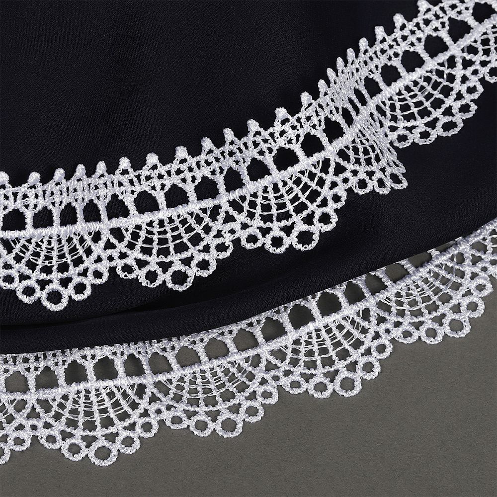 Кружево стрейч (эластичное) 90 мм / 3 метра, TBY.YSTL00839/N, цв.168 серебристый пион, Kruzhevo