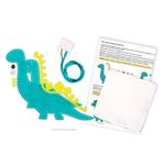 Набор для шитья игрушки Динозаврик 17 см, Miadolla KD-0259