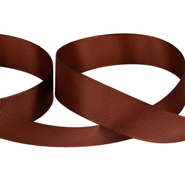 Лента репсовая нарезка 25.0 мм / 5 шт по 5.4 метра, 019 капучино, Gamma GR-25