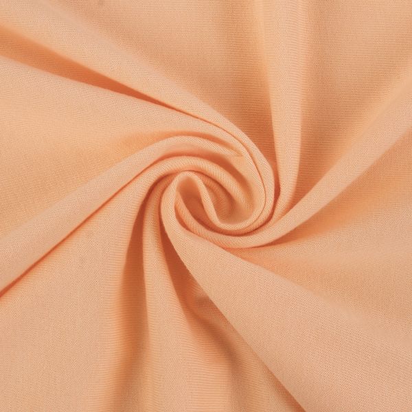 Трикотаж кукольный отрез 500х165 см, 225 г/м², 5 персиковый, Peppy DTF-01