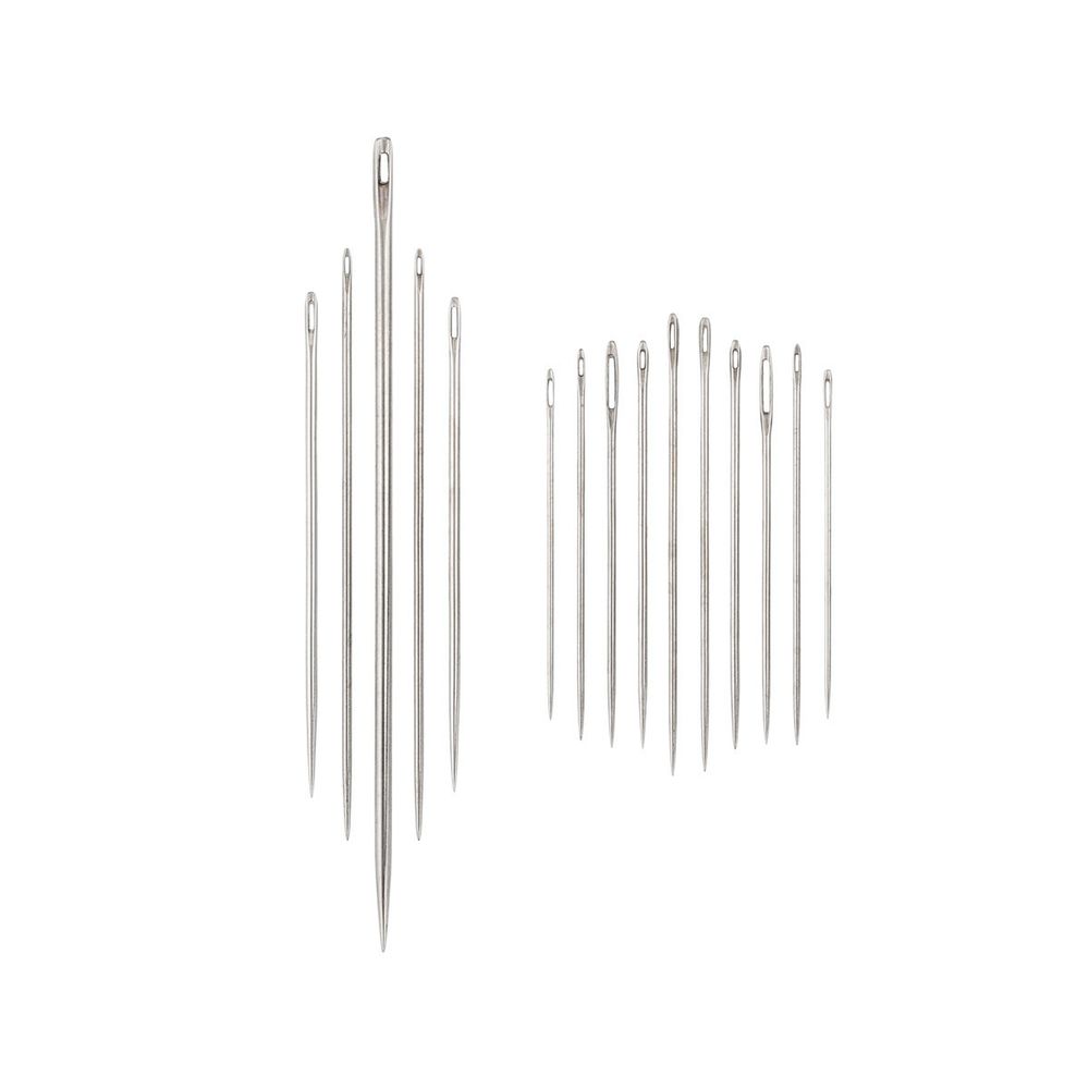 Иглы ручные набор для шитья Турист, 15 шт, P, Gamma С-32