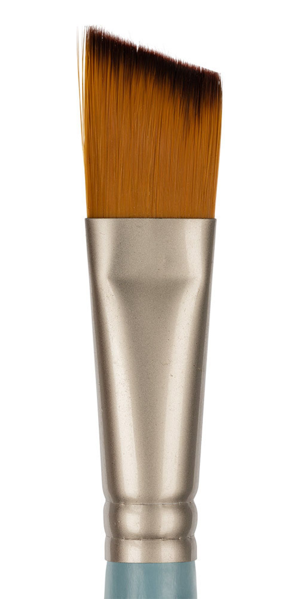 Кисть синтетика №20 плоская со скосом, 5 шт, короткая ручка, Vista-Artista 50234-20